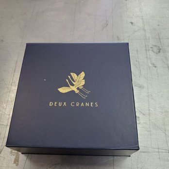 Deux Cranes - Packaging - handcrafted chocolates inspired by Japan and France - Chocolatiers & Shops Near Me - Los Gatos, California