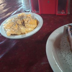 Goings Barbeque Co - Mac and cheese , gooey cheese is alil curdy but it was a pleasant texture. 78/100