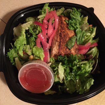 Tully's Good Times - Blackened mahi mahi chopped salad - Sports Bars Near Me - Syracuse, New York Tully's Good Times - Blackened mahi mahi chopped salad - Sports Bars Near Me - Syracuse, New York