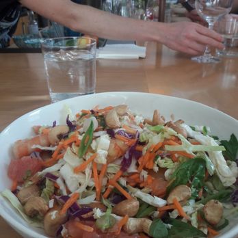 Basic Kitchen - Wonderful salad comes with large shrimp, fresh grapefruit segments, and refreshing dressing. - New American Near Me - Charleston, South Carolina