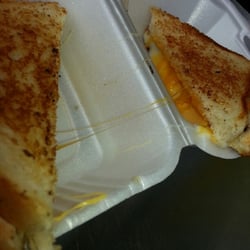Checkerboard Cheese - A slice of each cheese