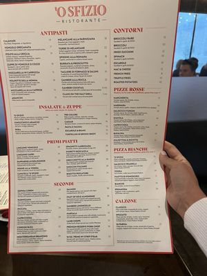 Menu photo 1 ‘O Sfizio Ristorante Staten Island, NY Menu photo 1 ‘O Sfizio Ristorante Staten Island, NY
