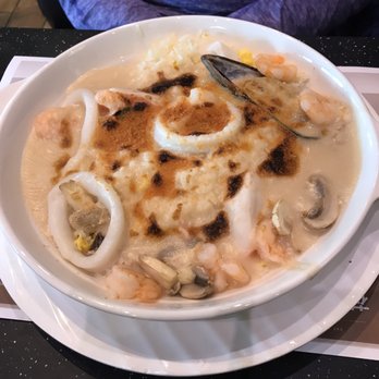 Cafe Hollywood - seafood in cream sauce with rice - Chinese Near Me - Markham, Ontario Cafe Hollywood - seafood in cream sauce with rice - Chinese Near Me - Markham, Ontario