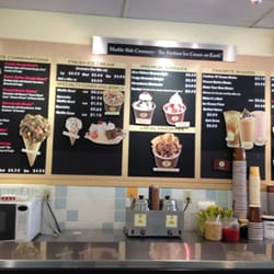 Marble Slab Creamery - Menu Board