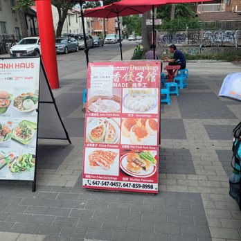 Yummy Yummy Dumplings - Sidewalk sign - Chinese Near Me - Toronto, Ontario Yummy Yummy Dumplings - Sidewalk sign - Chinese Near Me - Toronto, Ontario
