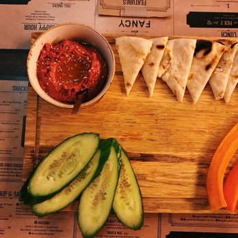 Blatt Beer & Table - Veggie + beet hummus plate. 10/10 (beet hummus is very sweet!) - Gastropubs Near Me - Omaha, Nebraska Blatt Beer & Table - Veggie + beet hummus plate. 10/10 (beet hummus is very sweet!) - Gastropubs Near Me - Omaha, Nebraska
