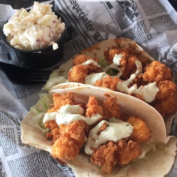 Doc's Oyster Bar - Lobster tacos, so much lobster and the coleslaw was good! - Dive Bars Near Me - Valparaiso, Florida