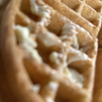 The Brunch Apothecary - The waffle slathered in a little butter will make you forget Waffle House even exist. - Breakfast & Brunch Near Me - Dacula, Georgia