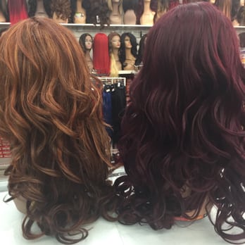 Grand Mart - Two wigs I bought at Grand Mart - Cosmetics & Beauty Supply Near Me - Phoenix, Arizona
