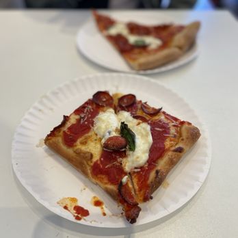 Lucatelli’s Pizzeria - Grandma Burrata Pepperoni - Pizza Near Me - Doylestown, Pennsylvania Lucatelli’s Pizzeria - Grandma Burrata Pepperoni - Pizza Near Me - Doylestown, Pennsylvania