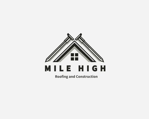 Mile High Roofing and Construction Logo