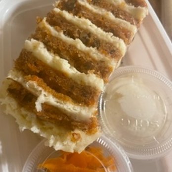 Cafeteria - Carrot cake. Frosting overkill !  Give me some CAKE with all that frosting! - New American Near Me - New York, New York