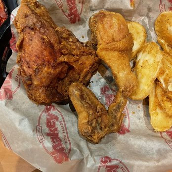 Shakey's Pizza Parlor - Dry over cooked chicken breast. - Pizza Near Me - Sylmar, California