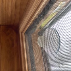 NexGen Windows And Doors - Gap in window. Suction cup was me trying to pull it closed from inside.