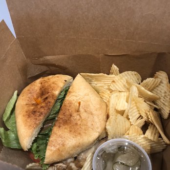 The Portico Cafe - Turkey pesto sandwich with prosciutto - Coffee & Tea Near Me - Tampa, Florida