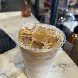 Whole milk iced latte Whole milk iced latte