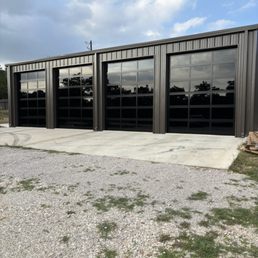 10x12' aluminum and glass doors 10x12' aluminum and glass doors