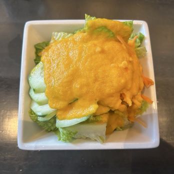Ramen Utsuke - House Salad with Carrot Ginger Dressing - Ramen Near Me - Baltimore, Maryland Ramen Utsuke - House Salad with Carrot Ginger Dressing - Ramen Near Me - Baltimore, Maryland