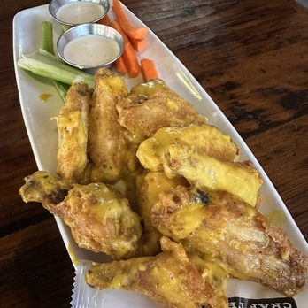 Finney's Crafthouse - Bone-In Wings (Honey habanero) - New American Near Me - Orange, California