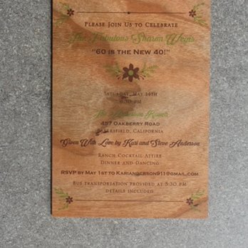 Hoover Printing - Let us make you your very own custom Birthday invitation. - Printing Services Near Me - Costa Mesa, California