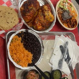 Bird man special. & Al pastor bowl.