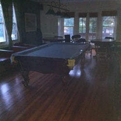 Nyack Field Club - Billiard room.