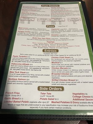 Menu photo 5 Apogee Pub & Eatery Renton, WA