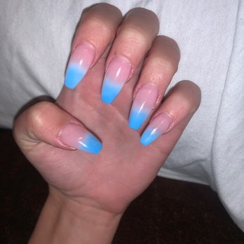 A&J Pretty Nails - I told her I wanted a light blue like the blue I picked out she still gave me dark blue. - Nail Technicians Near Me - Shepherdsville, Kentucky A&J Pretty Nails - I told her I wanted a light blue like the blue I picked out she still gave me dark blue. - Nail Technicians Near Me - Shepherdsville, Kentucky