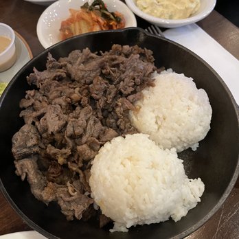 Iron Pot - Bulgogi Entree - Korean Near Me - Kent, Washington Iron Pot - Bulgogi Entree - Korean Near Me - Kent, Washington