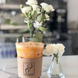 Cafe Pruvia - Iced Thai Tea