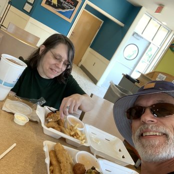 Captain D's - About to dig in! - Seafood Near Me - Oxford, Mississippi