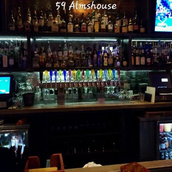 59 Almshouse - Well stocked bar. - New American Near Me - Richboro, Pennsylvania 59 Almshouse - Well stocked bar. - New American Near Me - Richboro, Pennsylvania