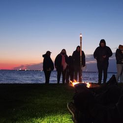 Eastport United Methodist Church - Sunrise service at Thomas Point Park