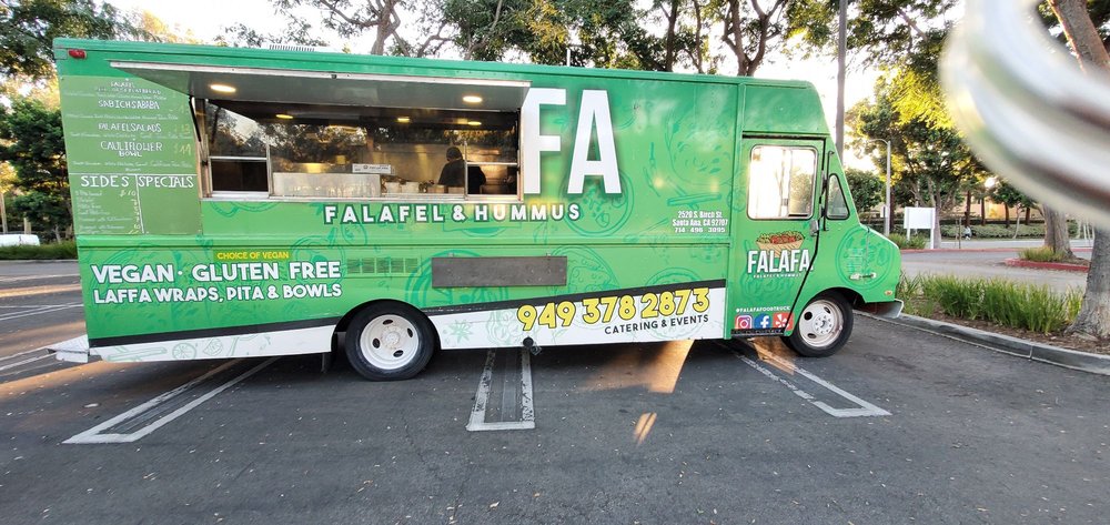 Falafa Food Truck Logo