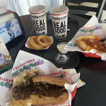 Philly's Best - Snap Shot of My Cheesesteak & Meatball Sandwich for My Partner. - Cheesesteaks Near Me - Burbank, California Philly's Best - Snap Shot of My Cheesesteak & Meatball Sandwich for My Partner. - Cheesesteaks Near Me - Burbank, California