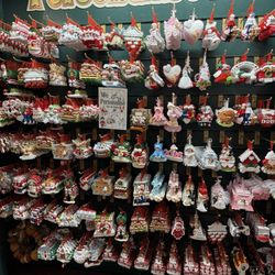 The Nutcracker Christmas Shop - Small sample of Christmas ornaments. Customizable