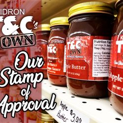 Kidron Town & Country - Find our awesome assortment of our very own private label products -T&C's Own: Our Stamp of Approval