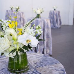 Stapleton Floral - White Event Florals, Cocktail Arrangements