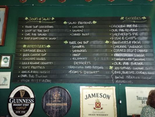 Menu photo 1 The Shebeen Irish Pub & Kitchen Sarasota, FL Menu photo 1 The Shebeen Irish Pub & Kitchen Sarasota, FL