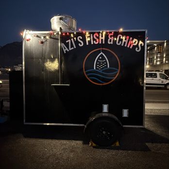 Azi's Fish And Chips - Backside logo - Food Trucks Near Me - Provo, Utah Azi's Fish And Chips - Backside logo - Food Trucks Near Me - Provo, Utah