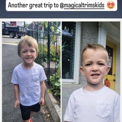 Magical Trims Cuts for Kids Salon - Magic