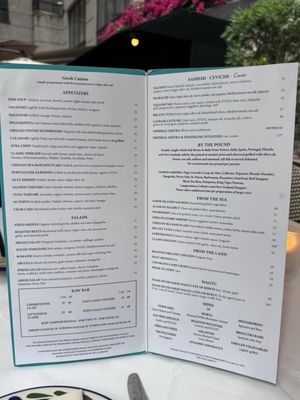 Menu photo 5 Avra 48th Street New York, NY