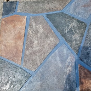 FNA Concrete Design - Flagstone overlay - Flooring Near Me