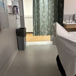 MultiCare Allenmore Hospital - ER room. Hubby does not want his pic taken sorry