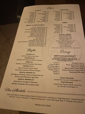 Menu photo 7 The Mission Old Town Scottsdale, AZ Menu photo 7 The Mission Old Town Scottsdale, AZ