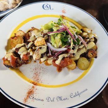 CdM Restaurant - Charred Octopus - New American Near Me - Corona Del Mar, California