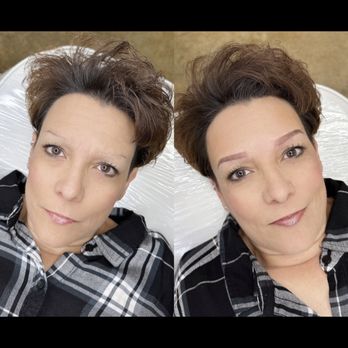 Vanity Ink - Before & after Ombré brows - Permanent Makeup Near Me - Weatherford, Texas
