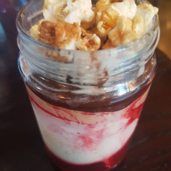 Beef & Lobster - Chocolate Brownie Sundae with Peanut Butter and Toffee Popcorn - Seafood Near Me - Dublin, D