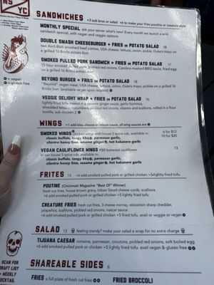 Menu photo 1 Northside Yacht Club Cincinnati, OH