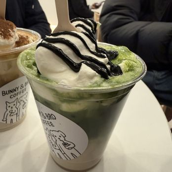Bunny & Bro Coffee - Bro matcha einspanner - Desserts Near Me - New York, New York